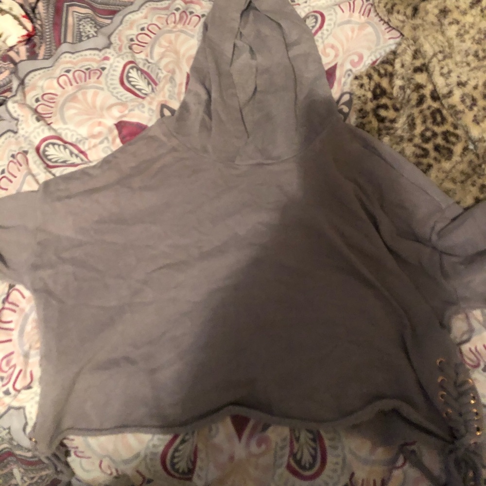 Cropped sweatshirt